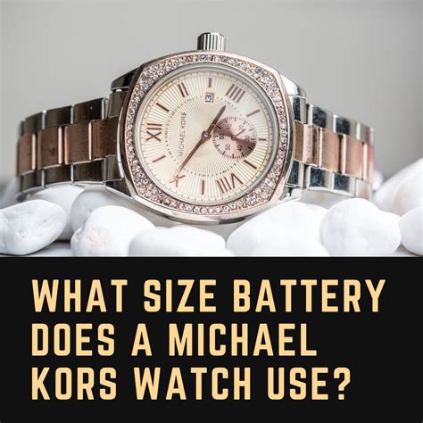 batteries for michael kors watch